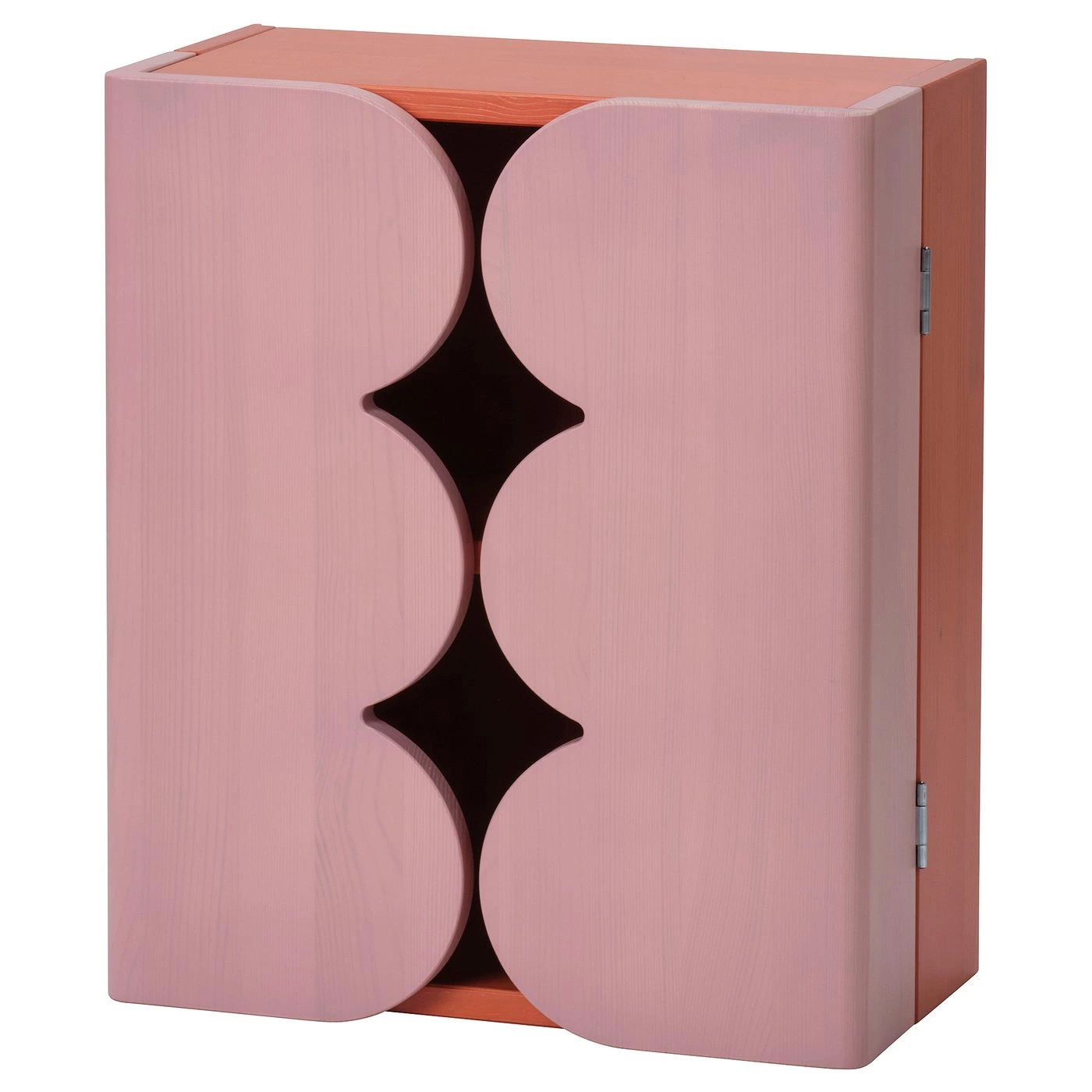 OMMJÄNGE
Mueble de almacenaje con 2 puertas, rosa naranja/tinte, 38x45 cm