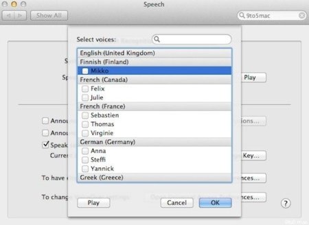Más novedades en Mac OS X Lion: sincronización en Reading List y voces del sistema con Nuance Tech