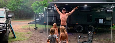 La superlativa caravana todoterreno de Chris Hemsworth lo tiene todo para sobrevivir en un apocalipsis zombie. Si lo dice Thor hay que creerle