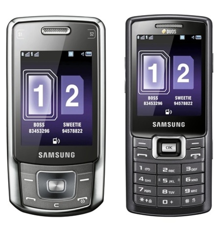 Samsung B5702 y C5212, con dual SIM