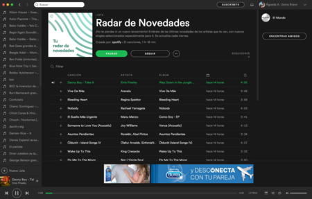 Spotify presenta Radar, un sistema que te recomienda canciones recién lanzadas acordes a tus gustos