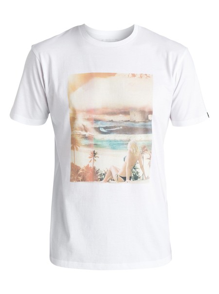 Por 11,97 euros podemos hacernos con la camiseta de Quiksilver Classic World War Pipe en Ebay. Envío gratis