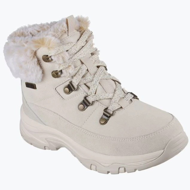 Zapatillas mujer Skechers Trego - Snow Worries Blanco
