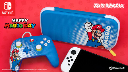 PowerA se apunta al Día de Mario con una selección de productos dedicados a Nintendo Switch y al propio Mario
