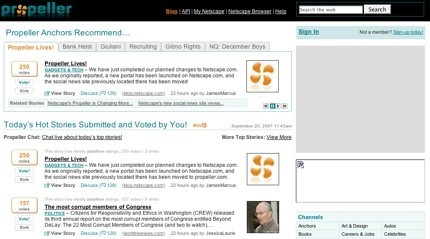 Propeller, el renacimiento de Nestcape como red social de noticias