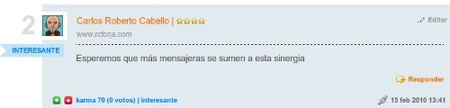 Comentario Url