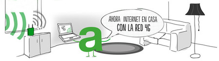 Amena en casa, una oferta para sustituir la línea ADSL en casa
