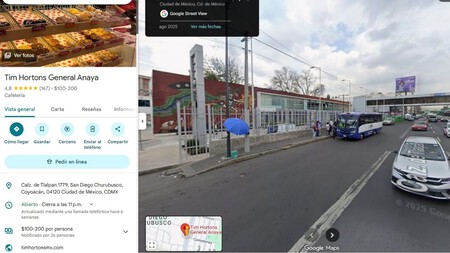 Tim Hortons General Anaya