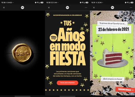Tus años en modo fiesta de Spotify
