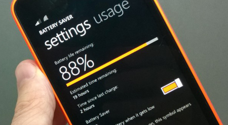Ahorro de Batería para Windows Phone 8.1 recibe una pequeña actualización