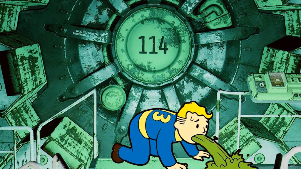 Se comió una caja de detergente porque la etiqueta decía que no lo hiciera. Con todo, era el mejor candidato para dirigir este refugio de Fallout 4