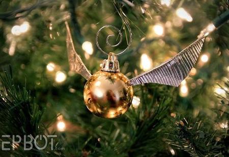 Crea tus propias bolas Snich para adornar el árbol de Navidad