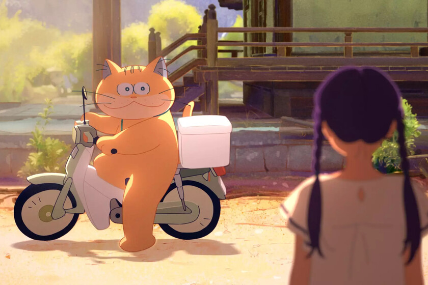 'Anzu, gato fantasma' llega a cines. Una encantadora aventura entre espíritus y demonios con un regustillo costumbrista que recuerda a Studio Ghibli