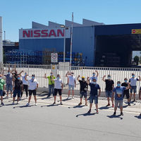 Las protestas por el cierre de Nissan Barcelona, en imágenes