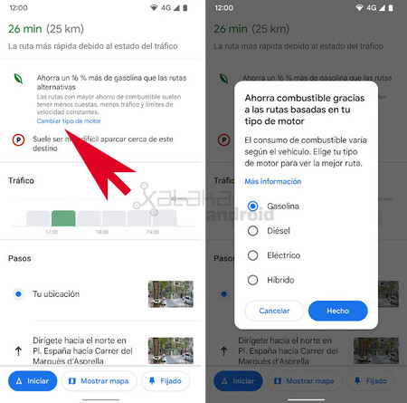 Google Maps Tipo Motor