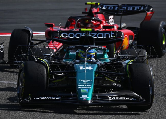 Alonso Sainz Barein F1 2023