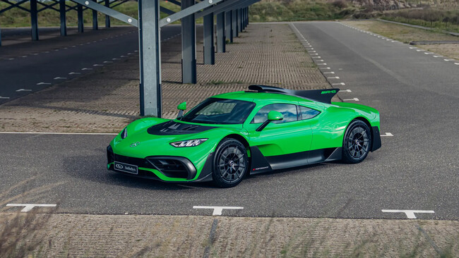 Mercedes Amg One Verde 01