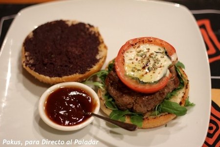 Hamburguesa a la italiana. Receta