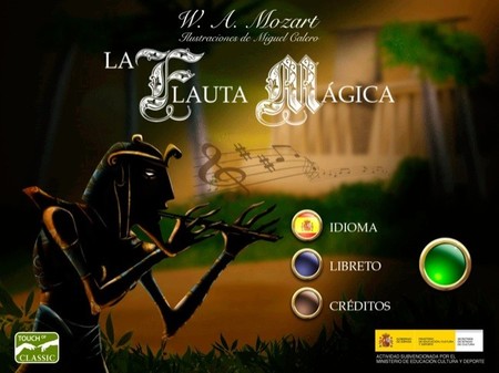 La Flauta mágica de Mozart para el iPad en una nueva creación de Touch of Classic