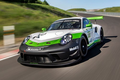 El Porsche 911 GT3 R es un nueve once que sólo puede correr en circuitos