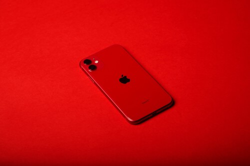 Red Iphone Unsplash