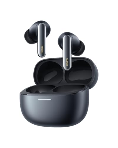 Xiaomi Redmi Buds 6 Pro - Auriculares inalámbricos, cancelación de Ruido, Ligeros, hasta 36 Horas de autonomía, Bluetooth 5.3, Negro(Versión ES)
