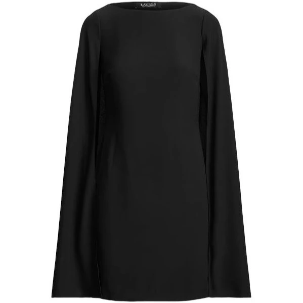 Vestido de cóctel con capa
