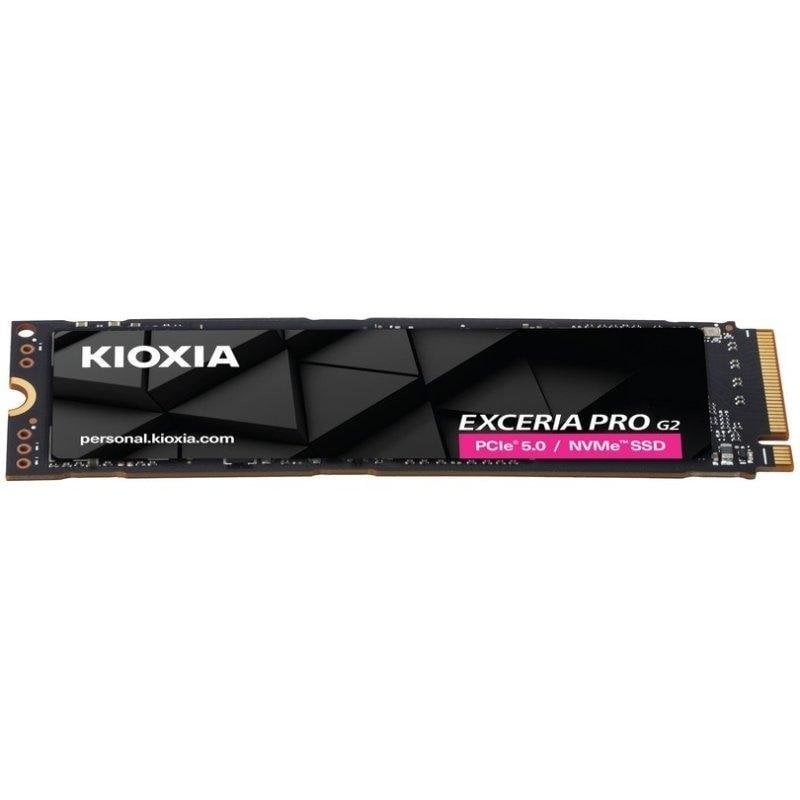 Disco Duro Kioxia Exceria PRO G2 1TB SSD M.2 PCIe Gen5 Lectura 14400MB/s Disipación Avanzada
