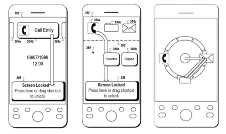 Patente desbloqueo pantalla