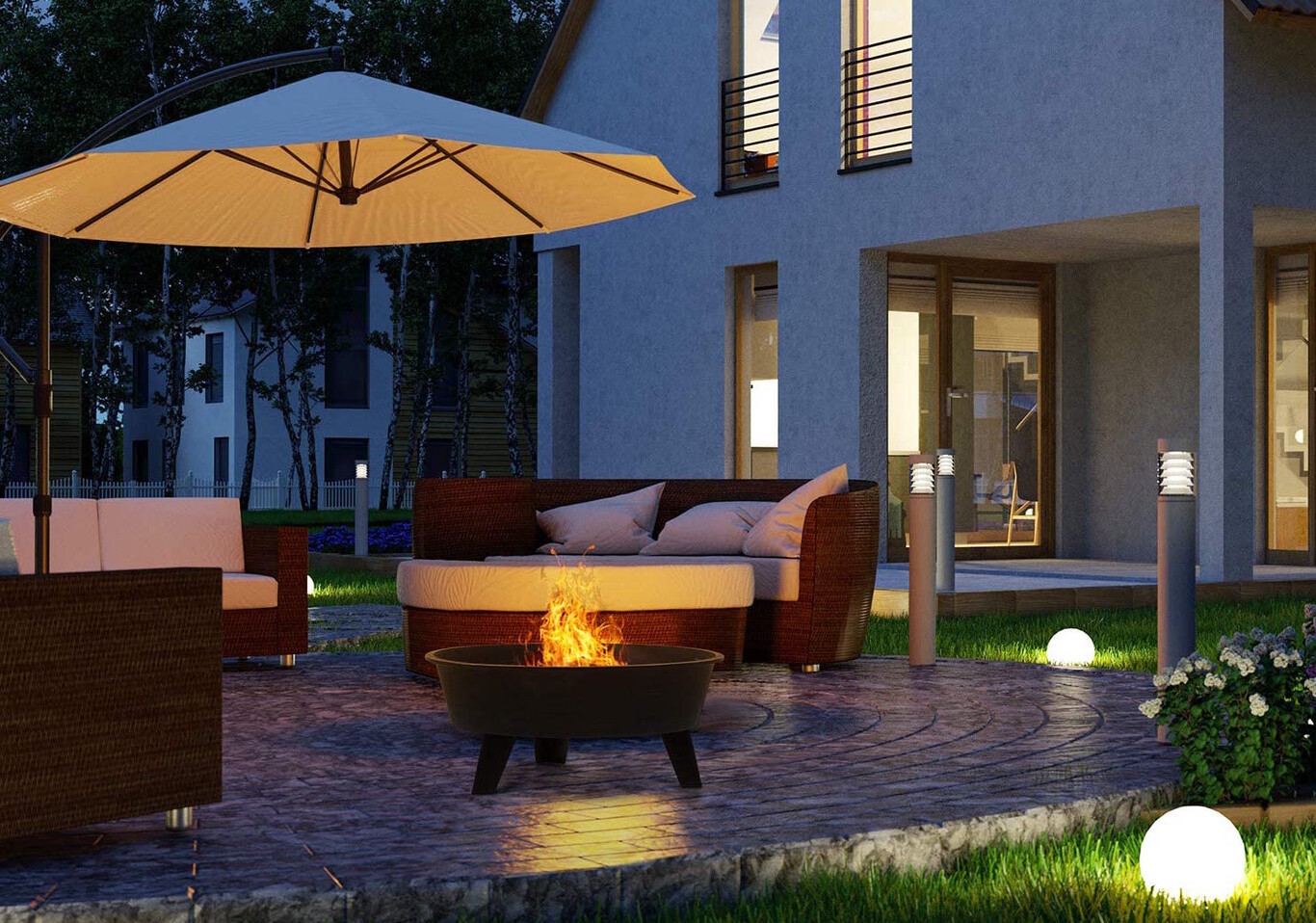 13 braseros-barbacoa para terraza, jardín y balcón: un 2 en 1 muy