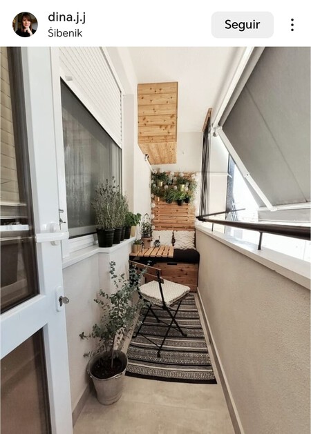 Antes y después terraza