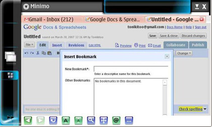 Minimo ya tiene port para Nokia N800