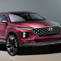 Estos sugestivos bocetos son del próximo Hyundai Santa Fe