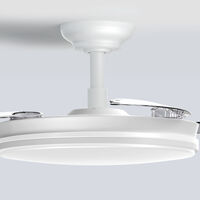 La mejor compra de rebajas es sin duda este ventilador de techo con luz, función invierno y sin ruidos   