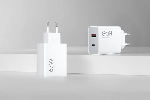 Xiaomi 67w Gan Dual Port Charger