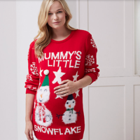 Las prendas más divertidas para tus looks navideños (premamá)