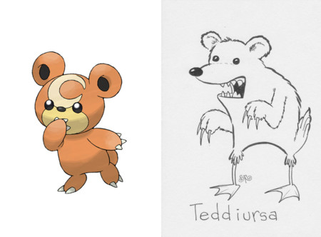 Este es el resultado de dibujar a los Pokémon por sus nombres y sin conocer los juegos 23 Vida extra12