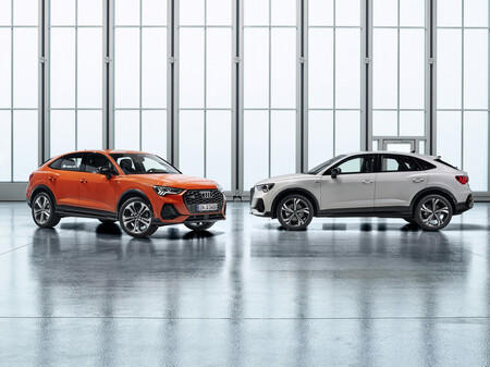 Audi Q3 Sportback Naranja Y Blanco