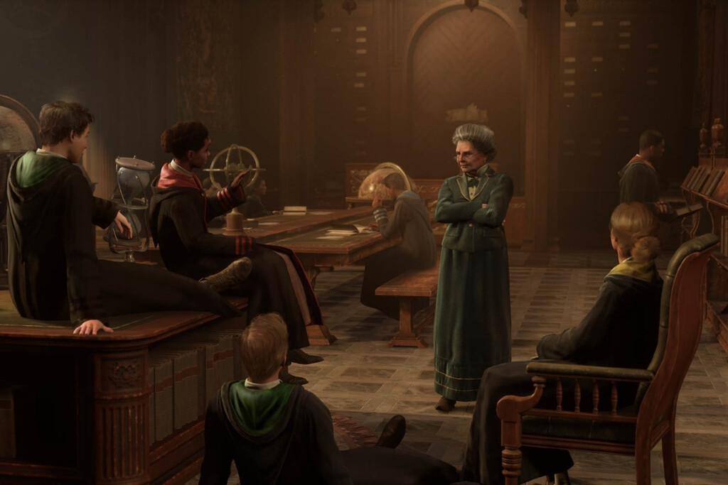 Castillo de Hogwarts en el videojuego