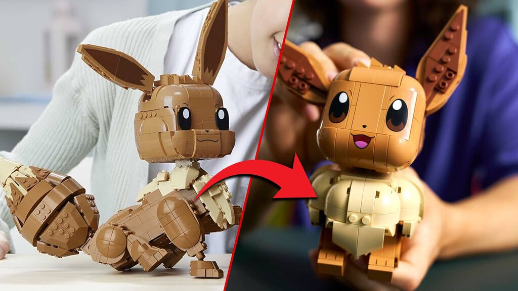 LEGO tiene un problema con Eevee: los que coleccionaron Pokémon en MEGA no tienen muchos motivos para adquirir el set 