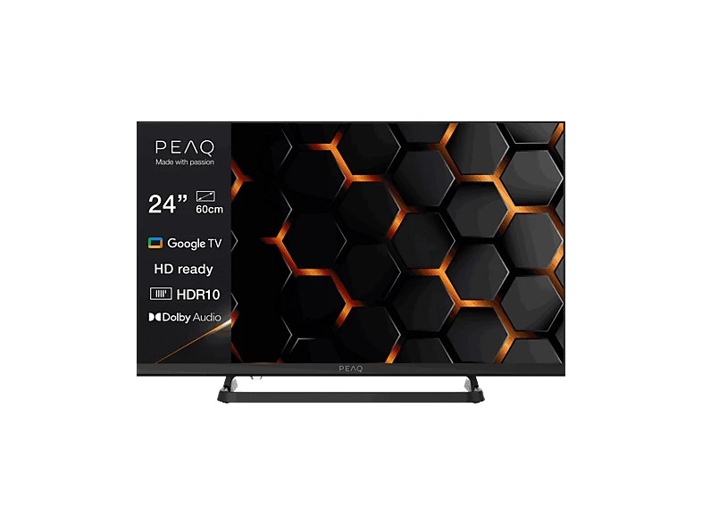 TV LED 24" - PEAQ PTV 24GH-5025C, HD Ready, Google TV