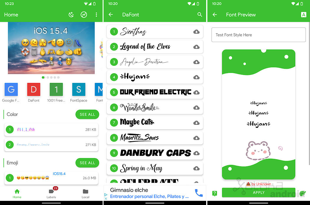 How to change the font on Android without root