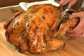 Cómo trinchar el pavo como un experto esta Navidad