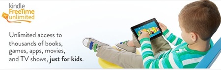 Amazon presenta el programa pensado para niños Kindle FreeTime Unlimited (acceso a contenidos ilimitados con pago mensual)