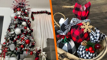 ¿Cansada del plateado y el verde? Esta inesperada mezcla de colores es la tendencia para una decoración navideña en 2025