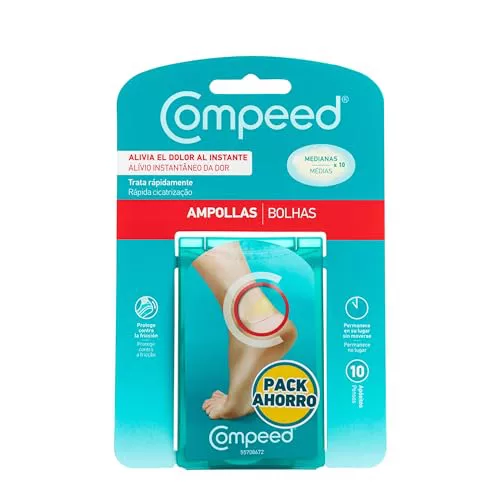 COMPEED Protección Contra Rozaduras, Pack 10 uds