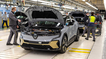 Renault Megane E-tech fábrica