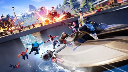 Desafío Fortnite: completa una prueba contrarreloj en lancha motora. Solución