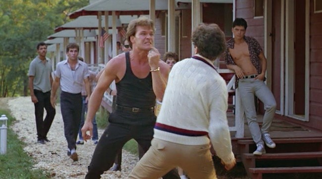 Us Flag In Dirty Dancing 1987