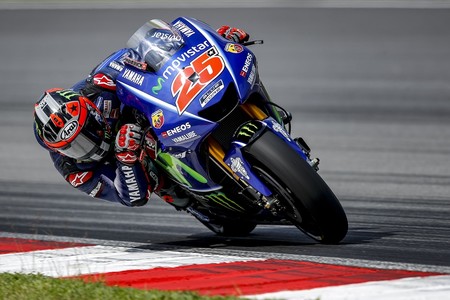 Maverick Vinales Yamaha Test Sepang 2017